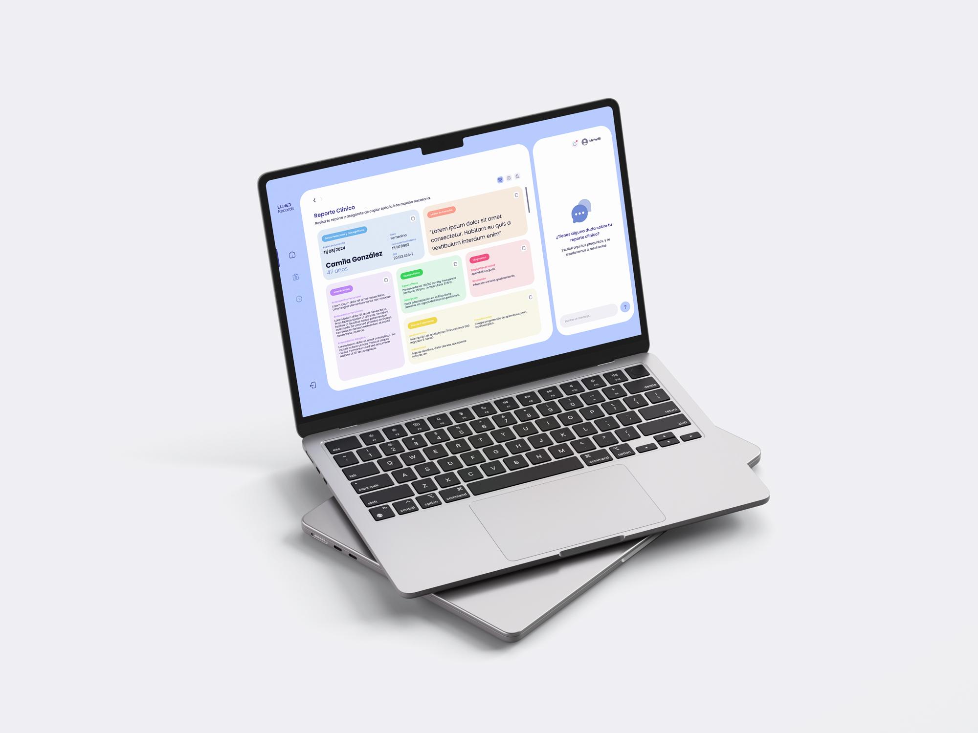 Exam interface